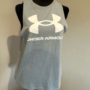 Under Armour Gray Muscle Tee
